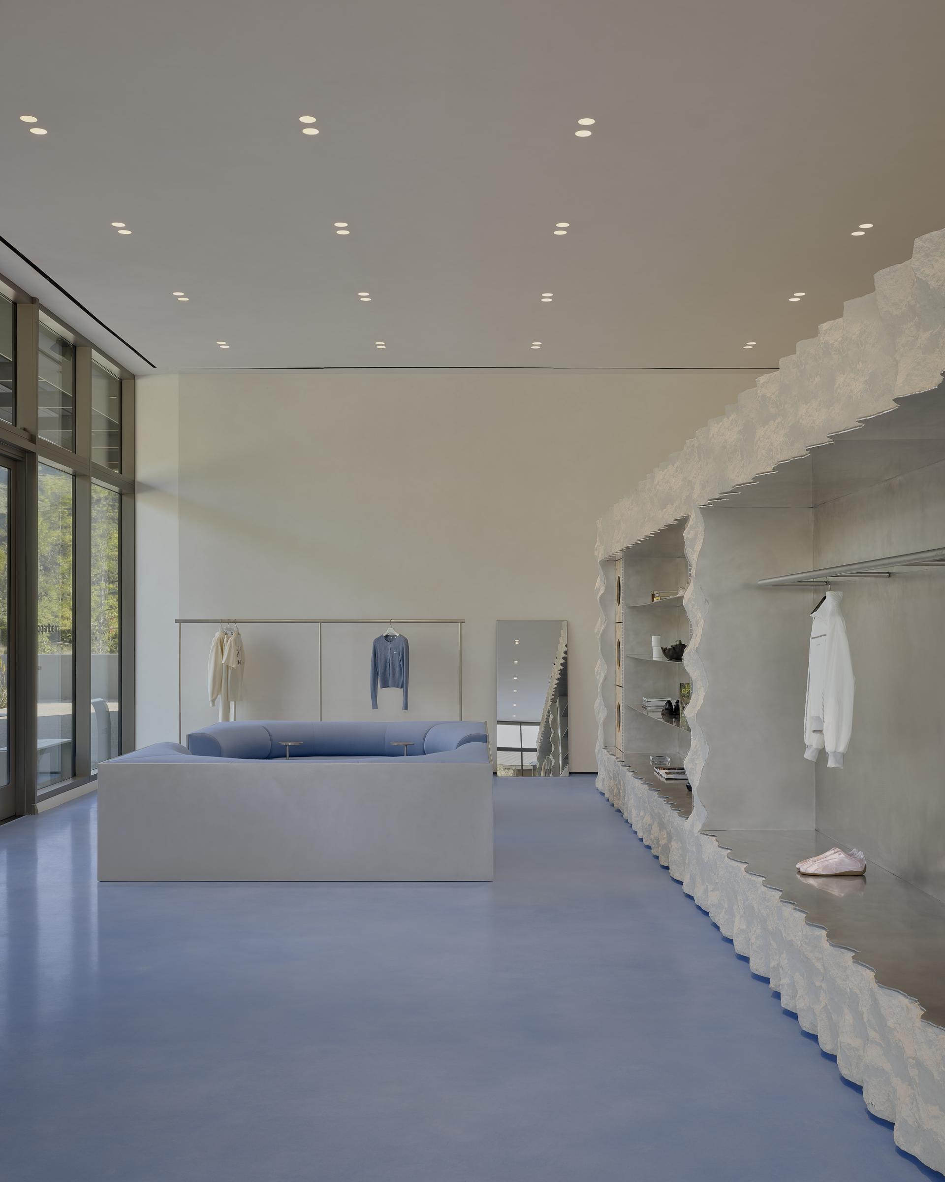 London-based design studio Brinkworth crafts interiors for Madhappy store in Malibu.