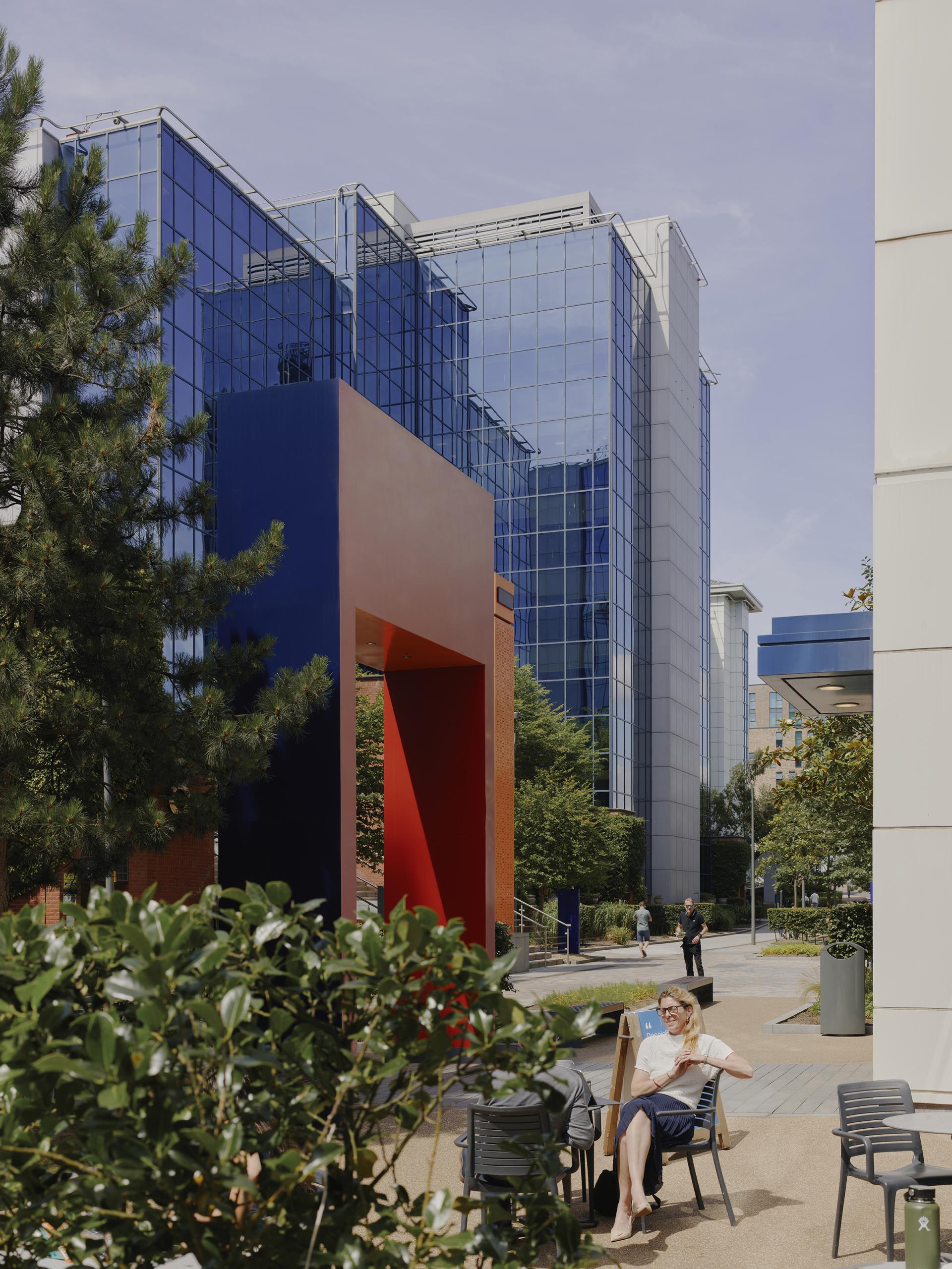 From Landmark to Living Campus: JS+P reimagines campus totems at Exchange Quay.