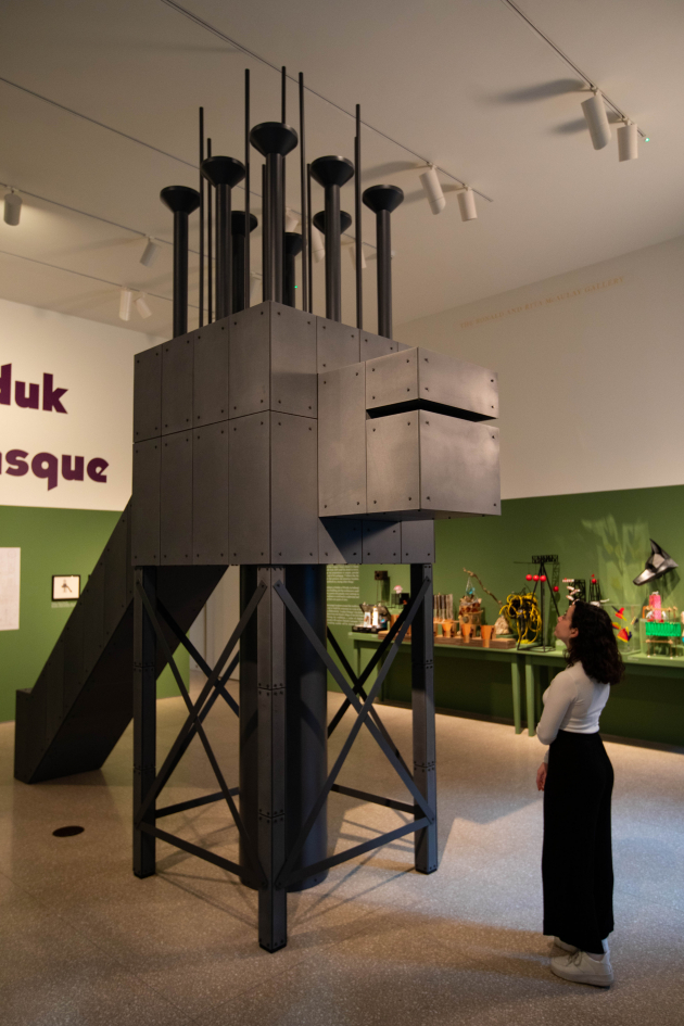 Installation view of the ‘John Hejduk: London Masque’ display at the Royal Academy of Arts, London (22 March 2022 - 21 May 2023). Photo: © Royal Academy of Arts, London / David Parry. Permission granted by The Estate of John Hejduk