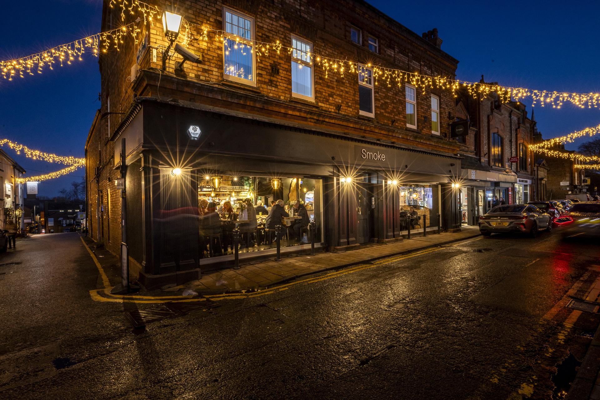 Single London Plane tree sits at the heart of new Smoke Knutsford by Up North Architects.