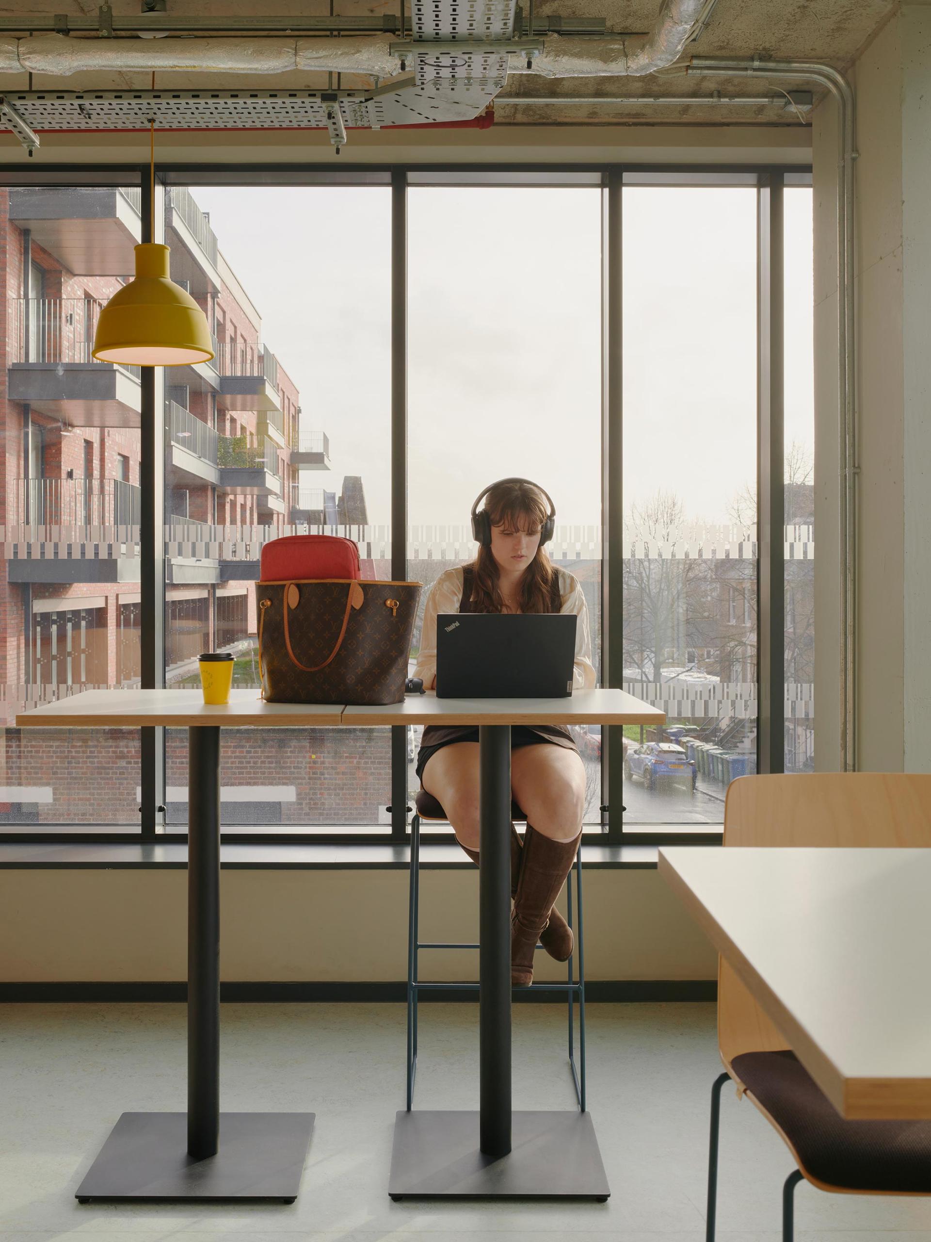 Interiors for LSE Robeson House - a home for global minds - completed by Jasper Sanders + Partners.