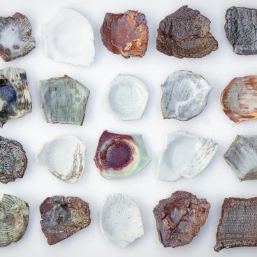 Surfacing by Heather Gibson: Ceramic stoneware rooted in materiality and memory.