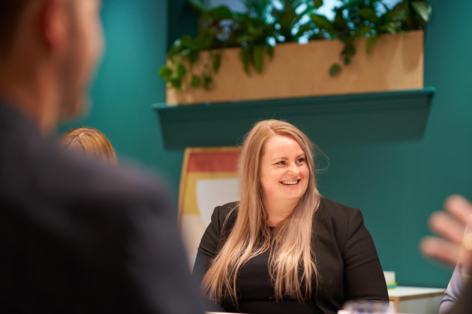 Engaging discussion at Material Source Studio, focusing on residential mix and community development in Glasgow.