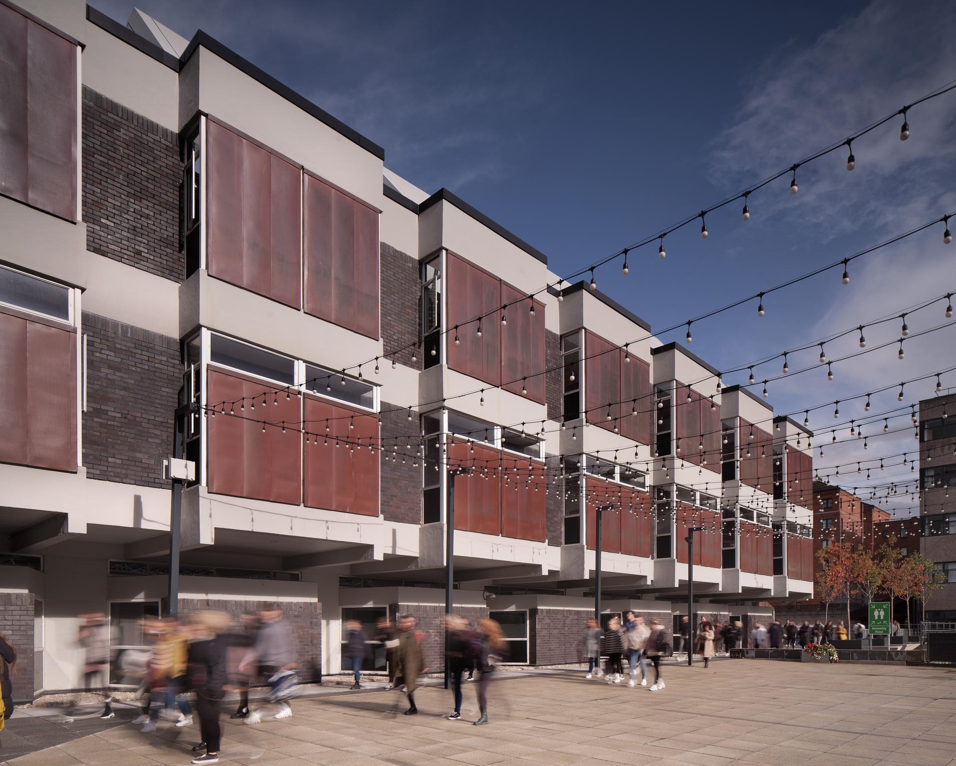 BDP marries old and new for Learning and Teaching Building at the University of Strathclyde City Centre Campus.