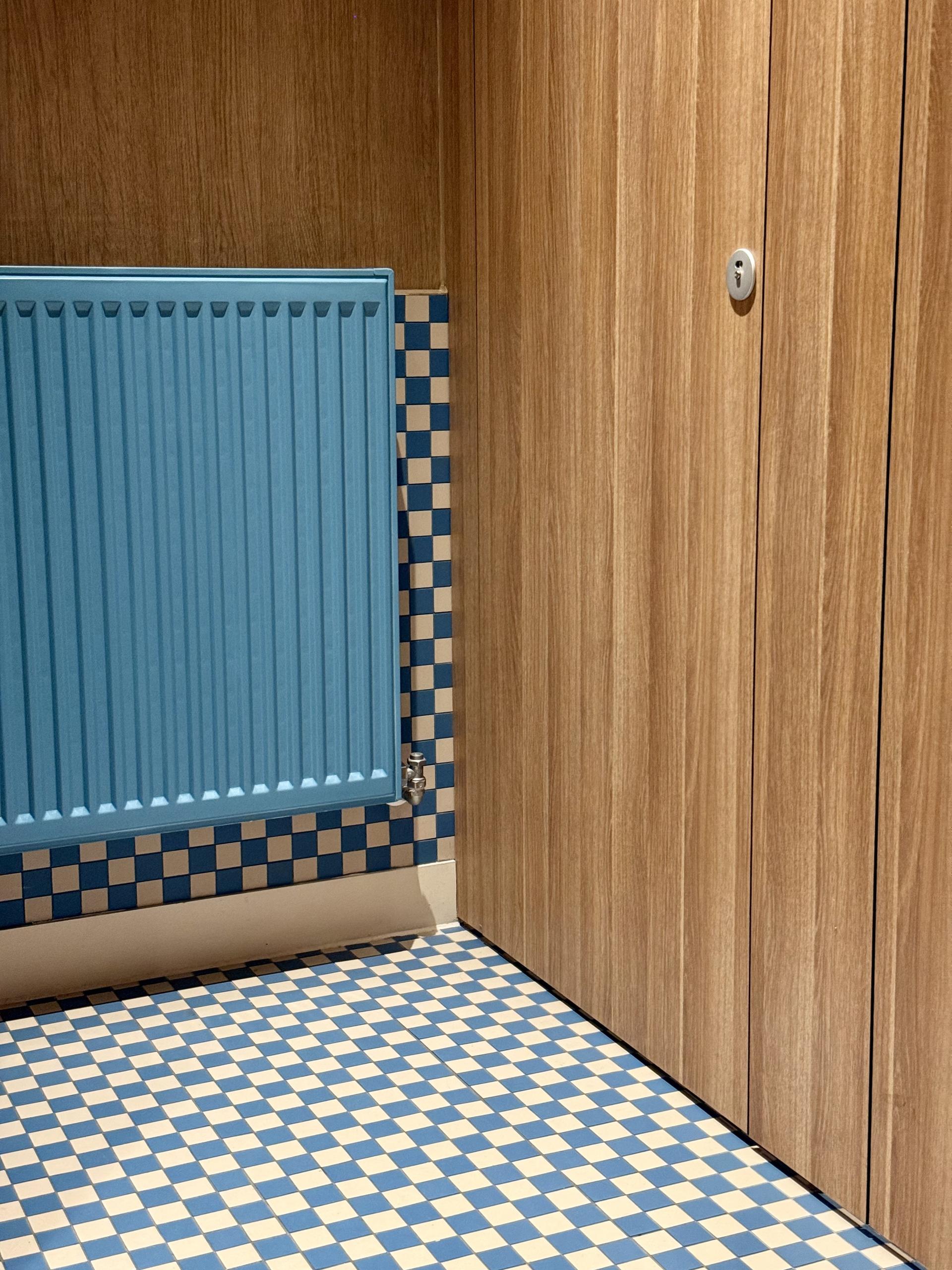 Vibrant tiles by Waxman Architectural feature at Vita Group's House of Social. 