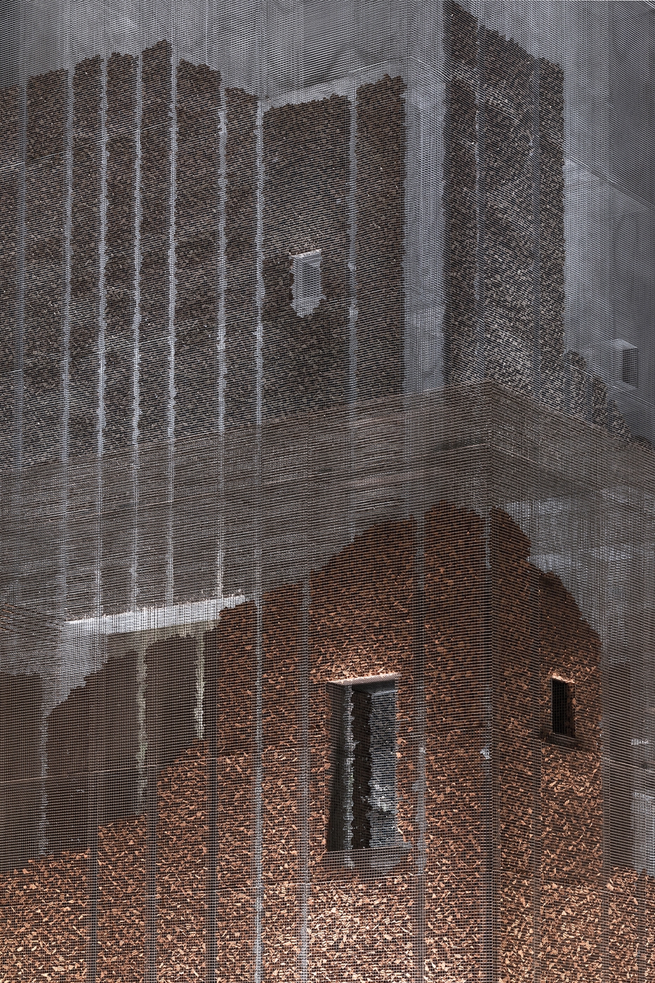 Studio Studio Studio Gharfa Edoardo Tresoldi detail Diriyah Oasis designed and curated by Designlab Experience © Roberto Conte