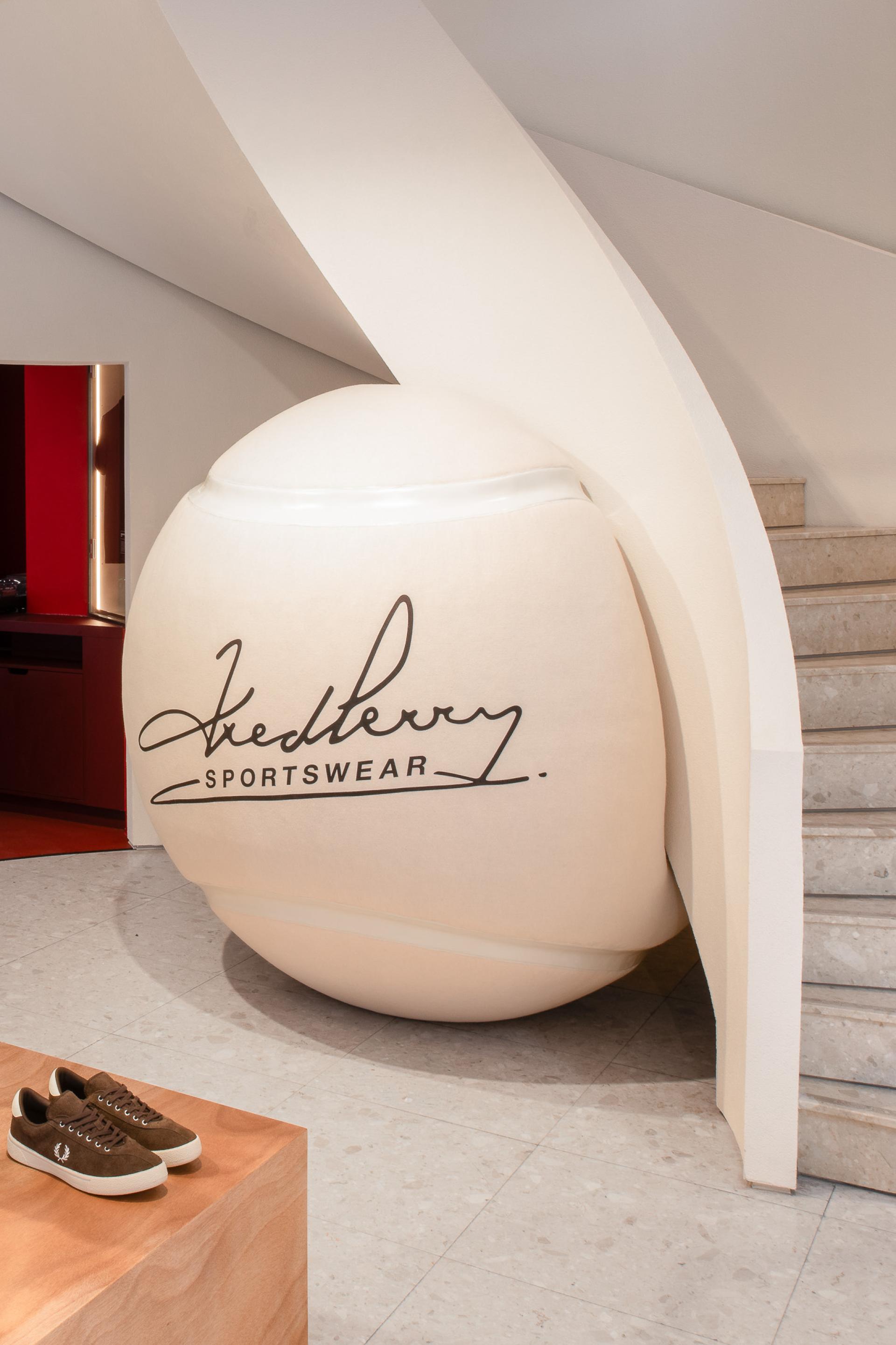 New Fred Perry flagship store in London - designed by Brinkworth - channels the music and mischief of Soho.