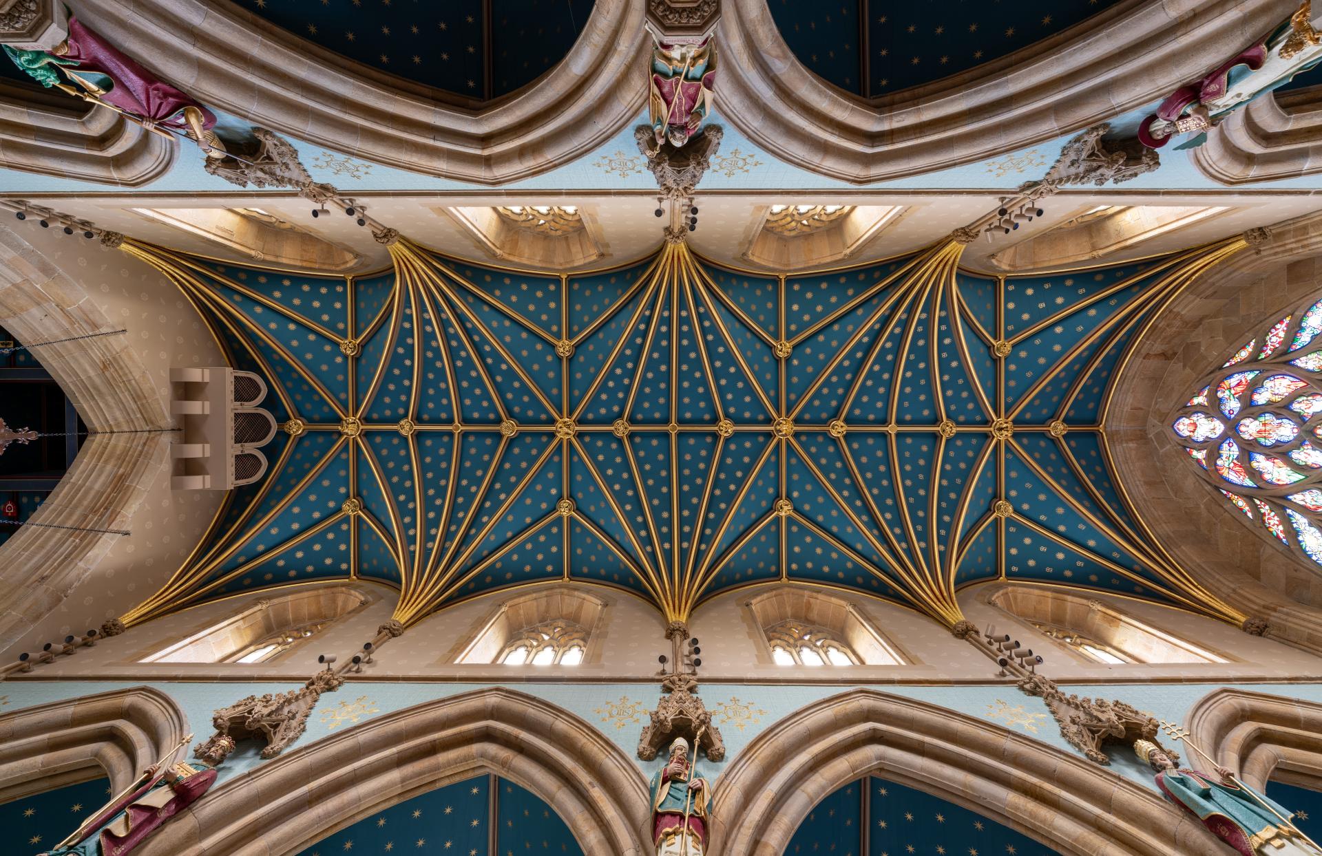 Salford Cathedral beautifully restored by Purcell, future proofing it for generations to come.
