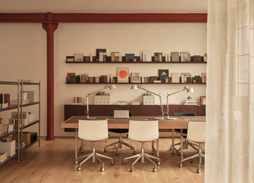 Material reuse at the heart of SALT’s highly adaptable workspace by THISS Studio.