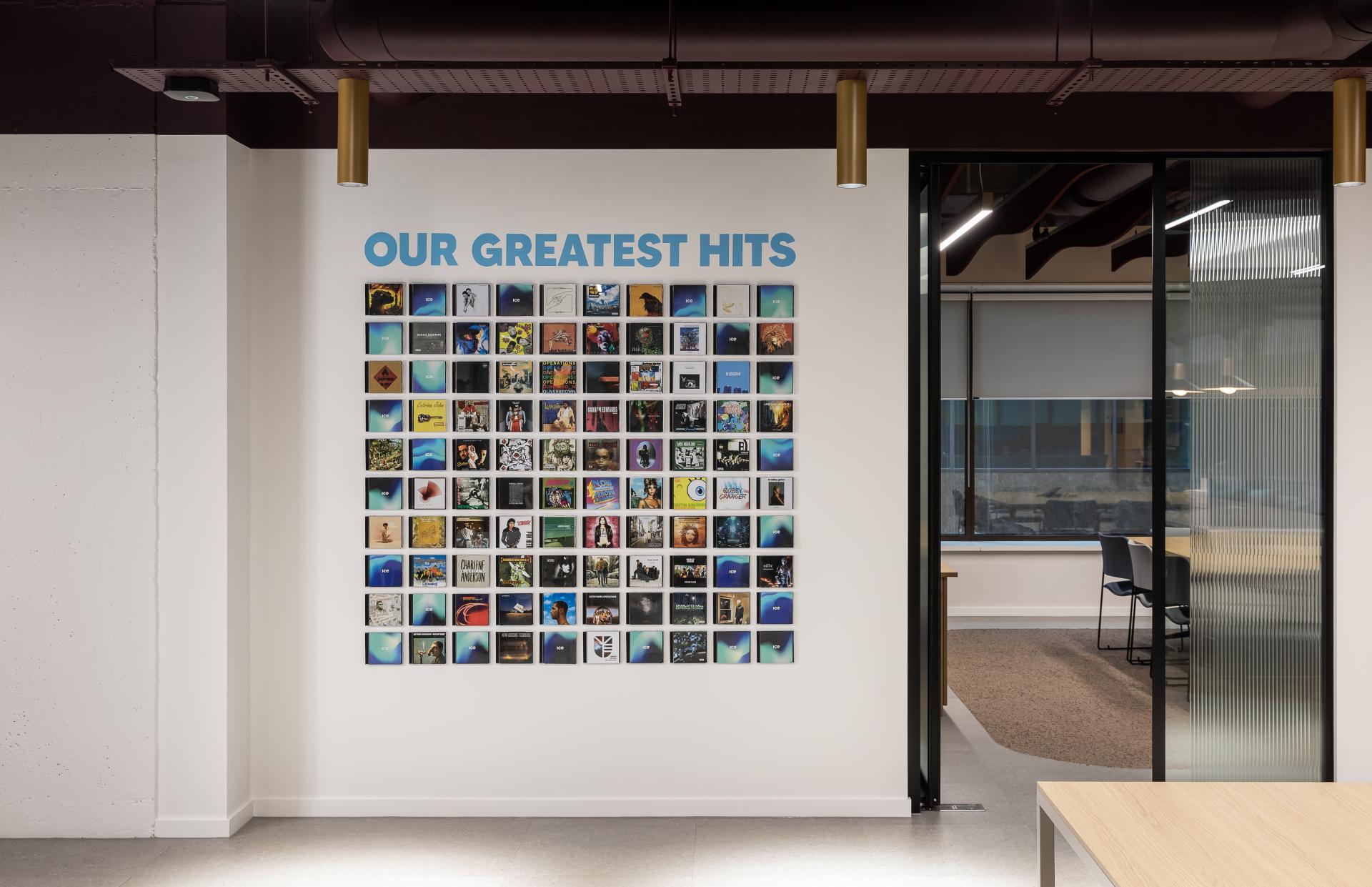 A workspace fit for music copyright royalty: Motive creates brand-led headquarters for Ice Services.