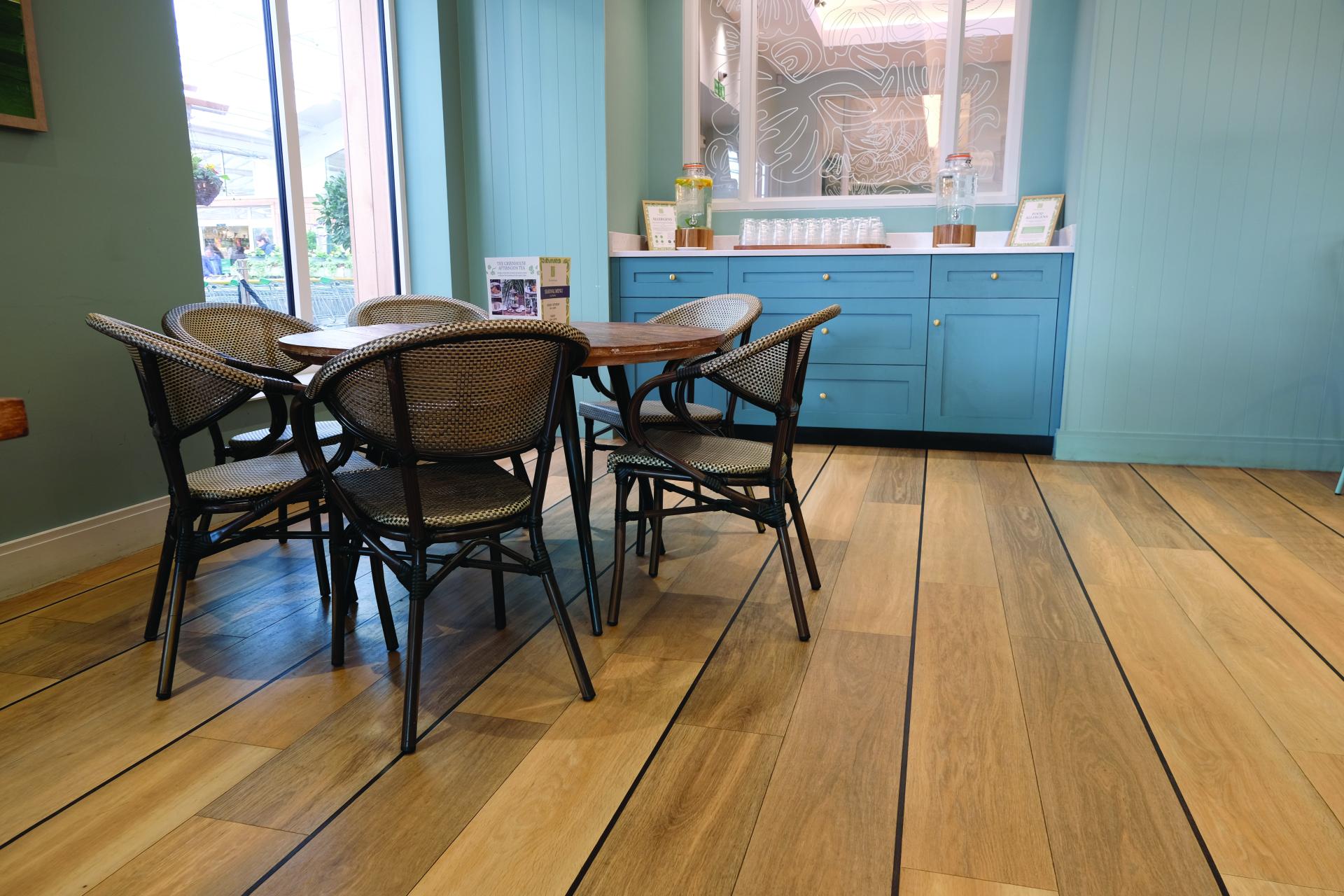 Karndean Designflooring supports major redevelopment at Scotsdales Garden Centre, Cambridge.