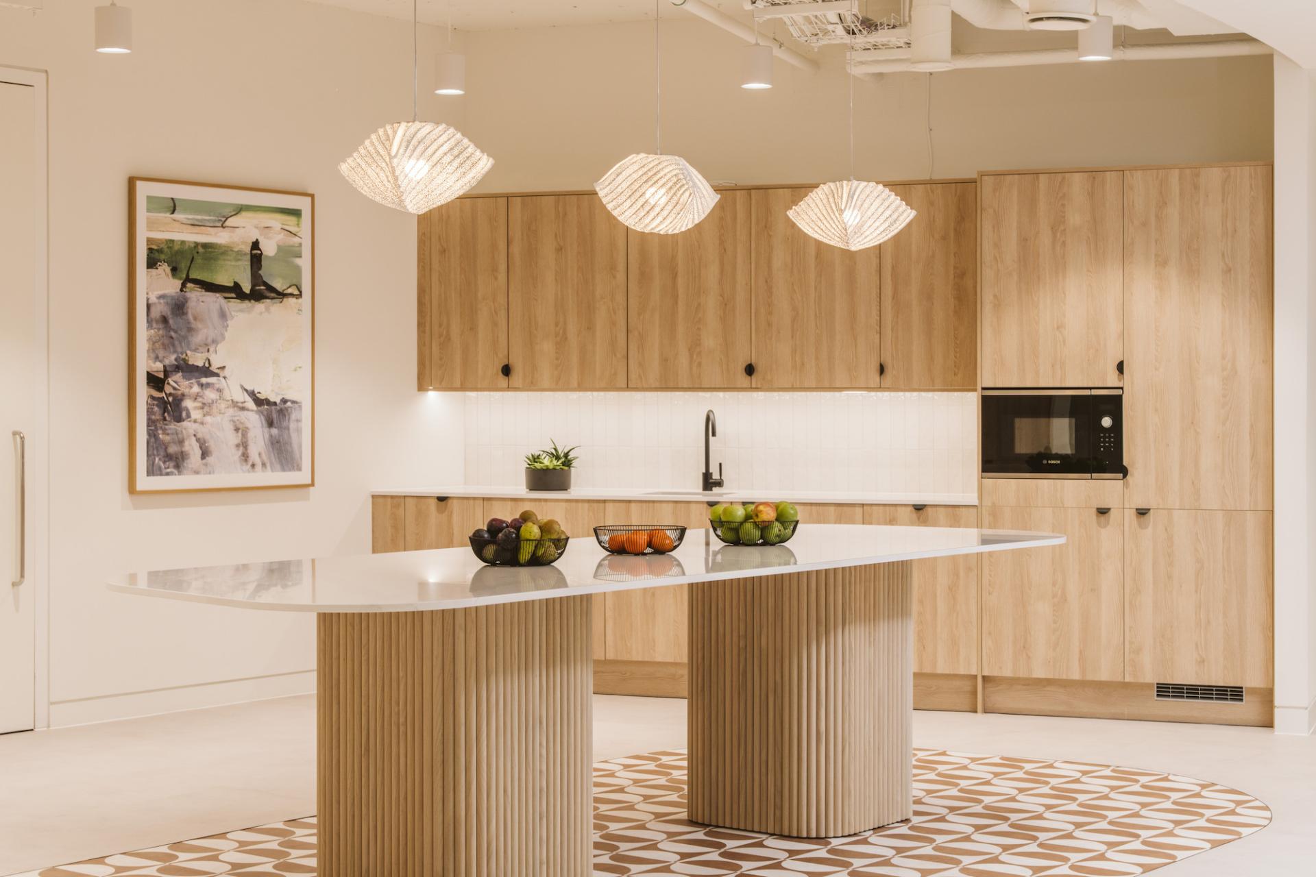 Thirdway crafts calming, textural scheme for Allspring's London workspace.