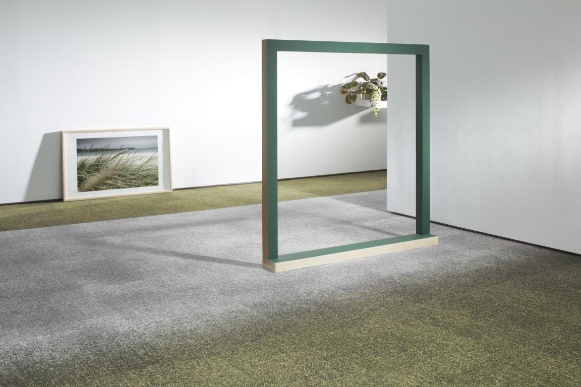 Milliken's Coastline - crafted from ECONYL® yarn - repurposes reclaimed fishing nets, carpets and nylon waste.