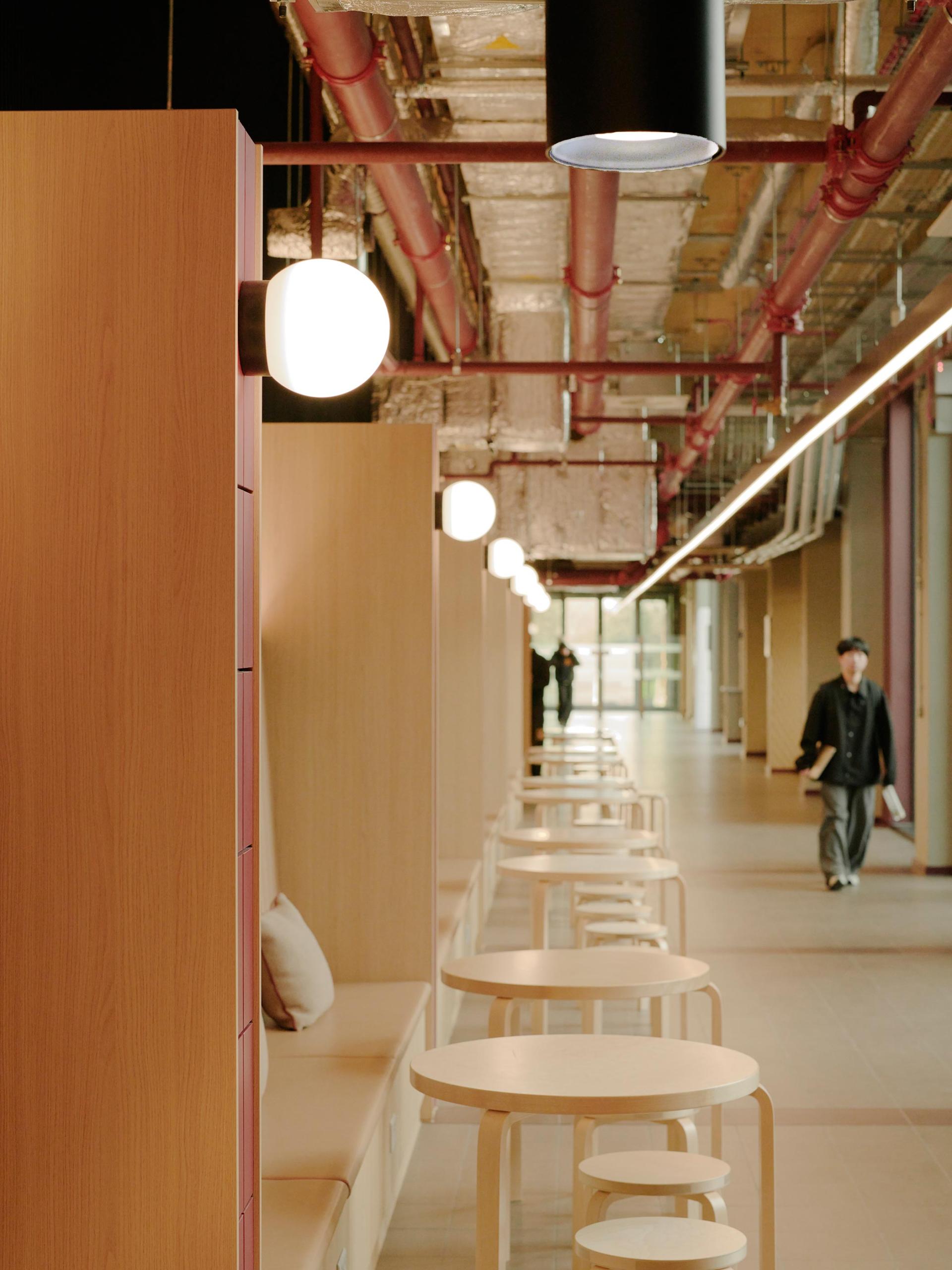Interiors for LSE Robeson House - a home for global minds - completed by Jasper Sanders + Partners.