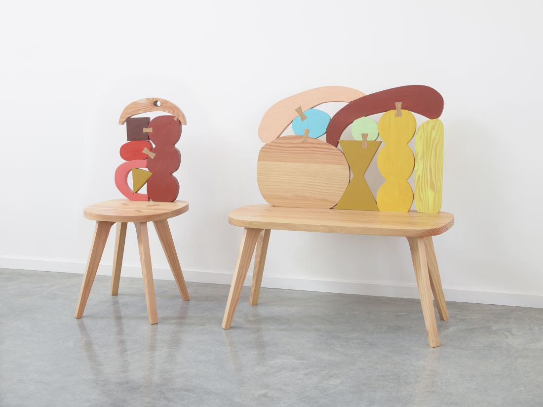 Abstract Assembly chairs | Donna Wilson