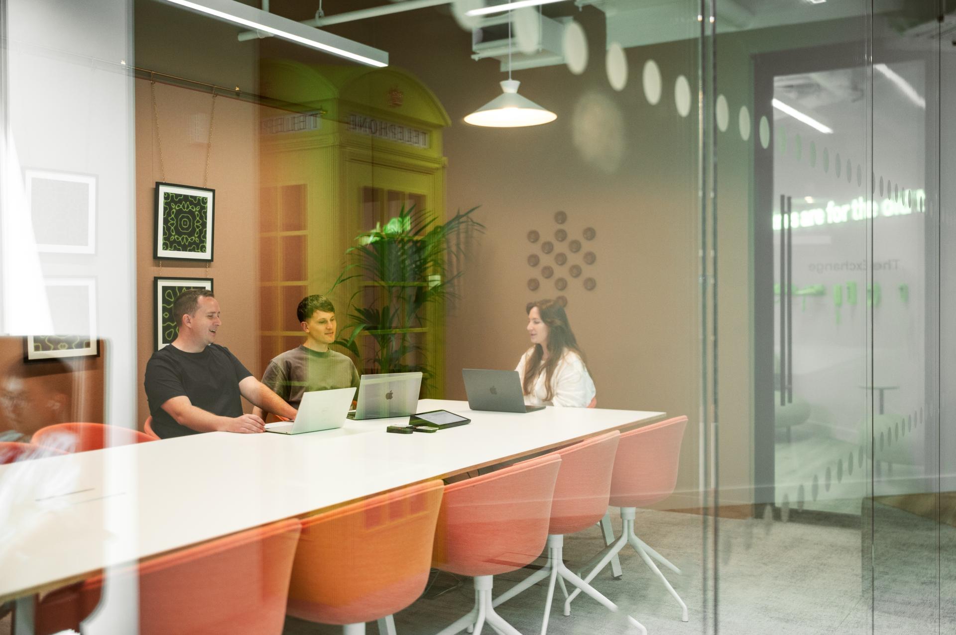 New London HQ for PolyAI by Motive calls on playfulness and connectivity. 