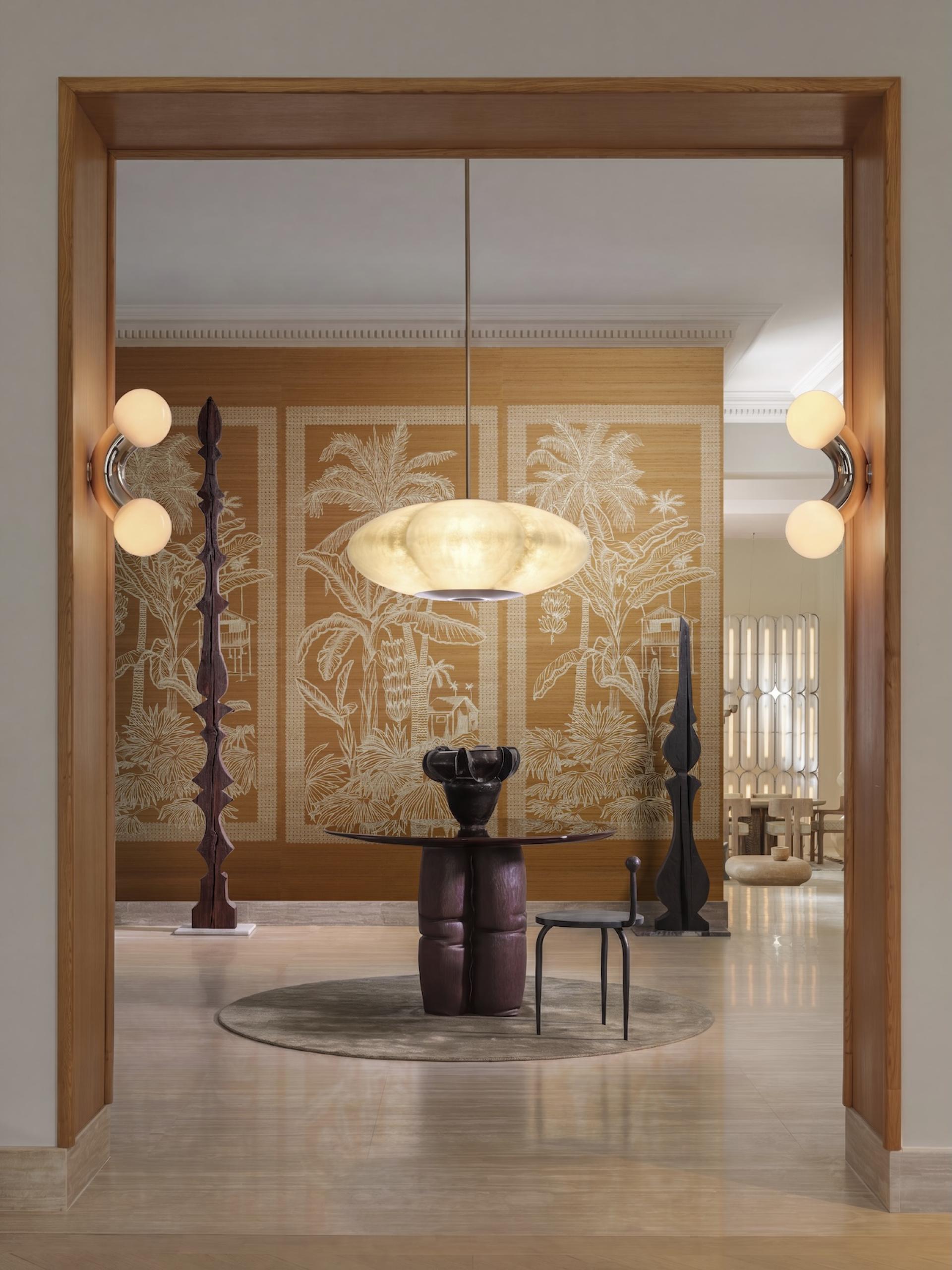 Arte launches new wallcovering collection Mysuru at Material Source Studio during LDF 2026.