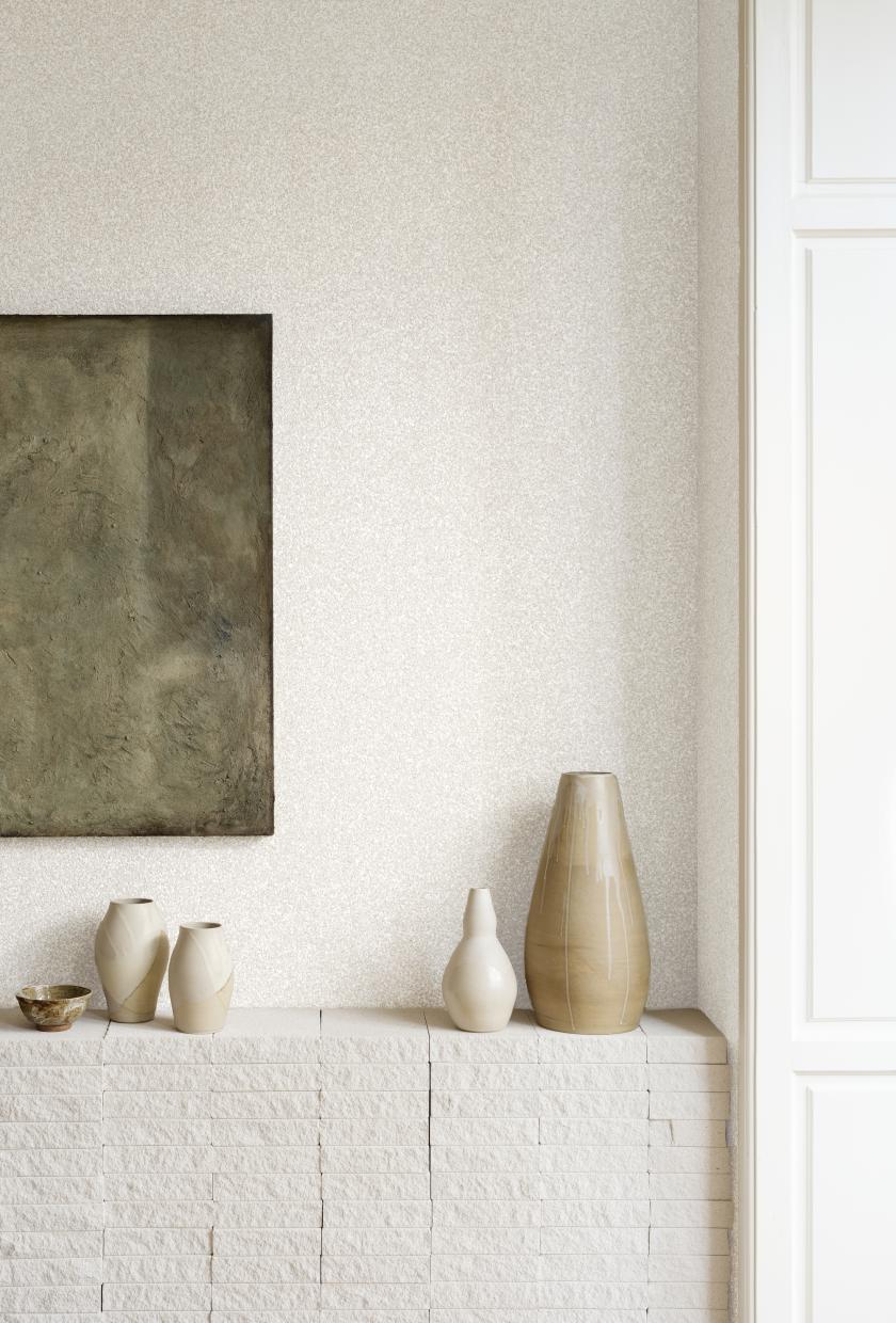 Arte's Kaolin collection inspired by natural materials basalt, minerals and cork.