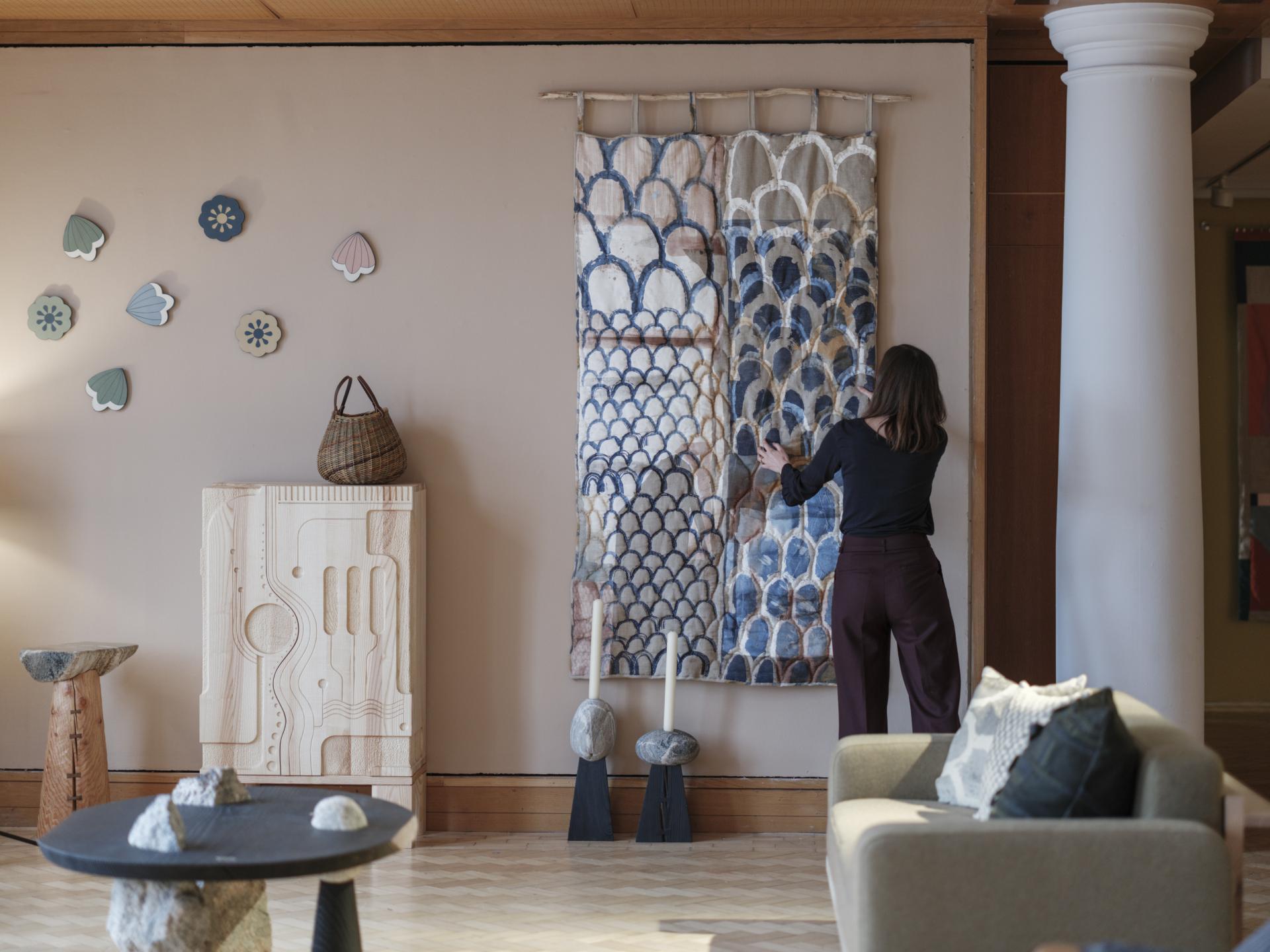 Stacey Hunter, curator of HARVEST: A celebration of Scottish craft.