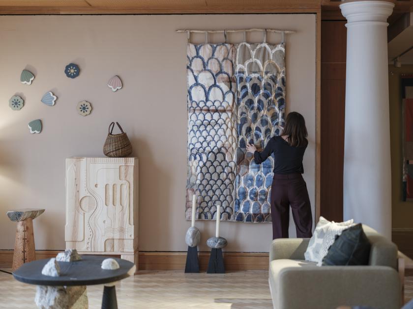 Stacey Hunter, curator of HARVEST: A celebration of Scottish craft.