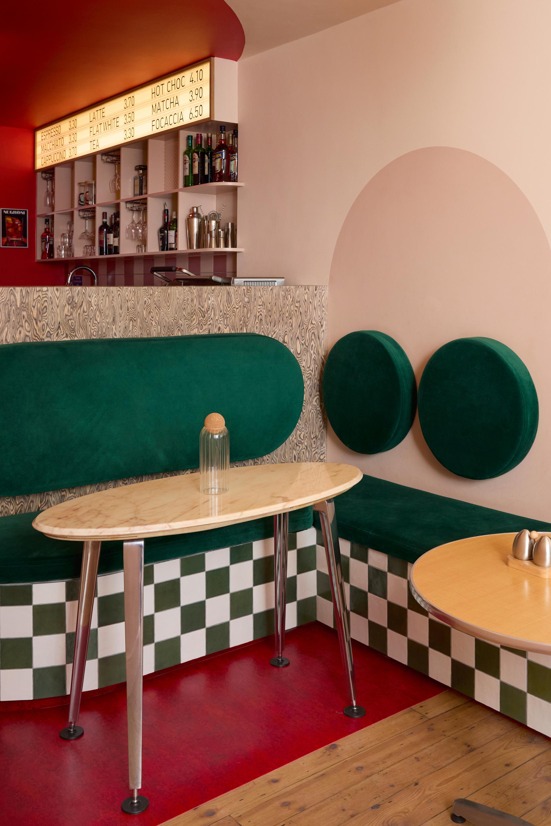 Intervallo by Hannah Drakeford Design celebrates the art of the aperitivo.