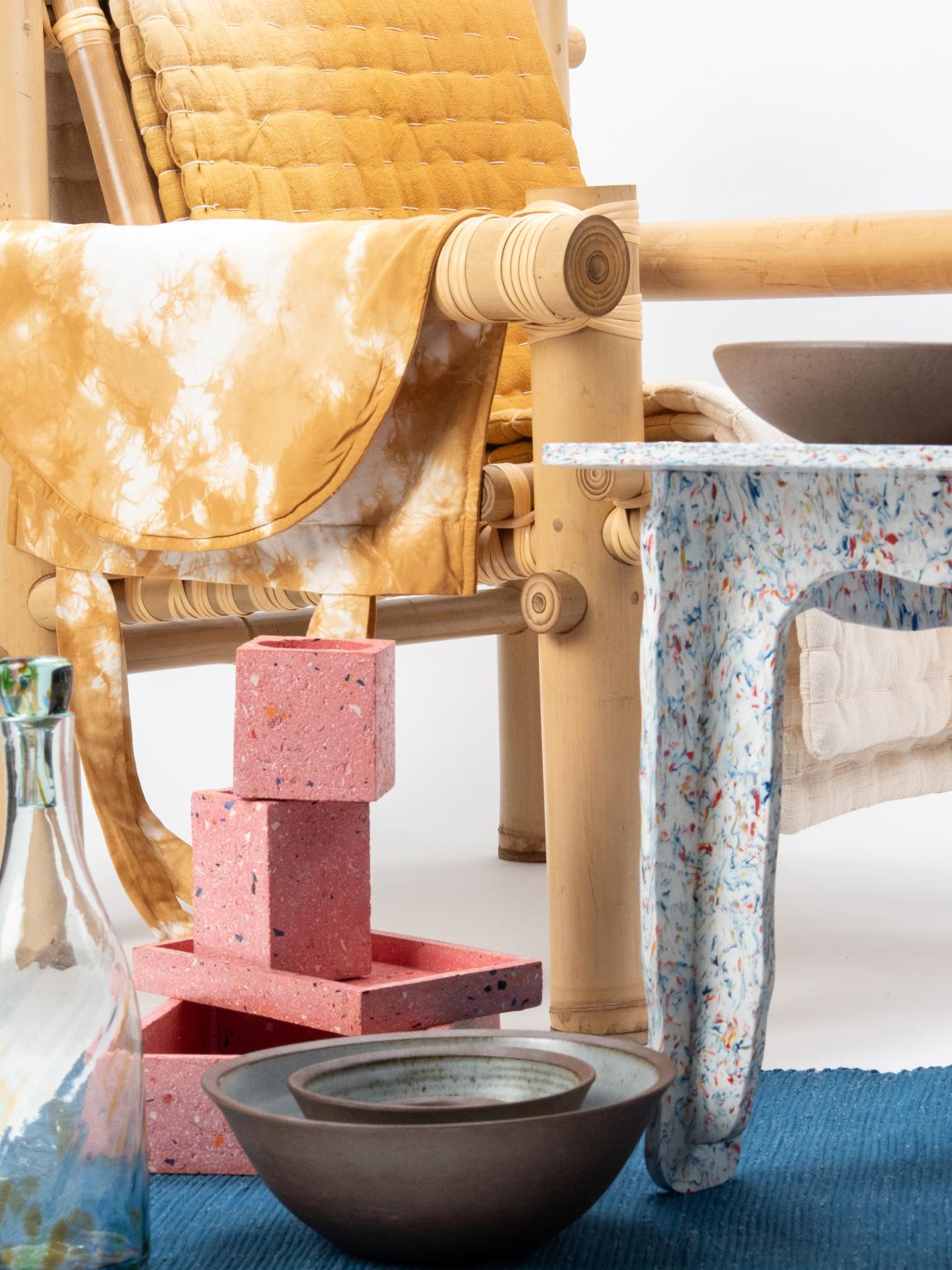 WASTED re-imagines local waste-streams for community crafted homewares.