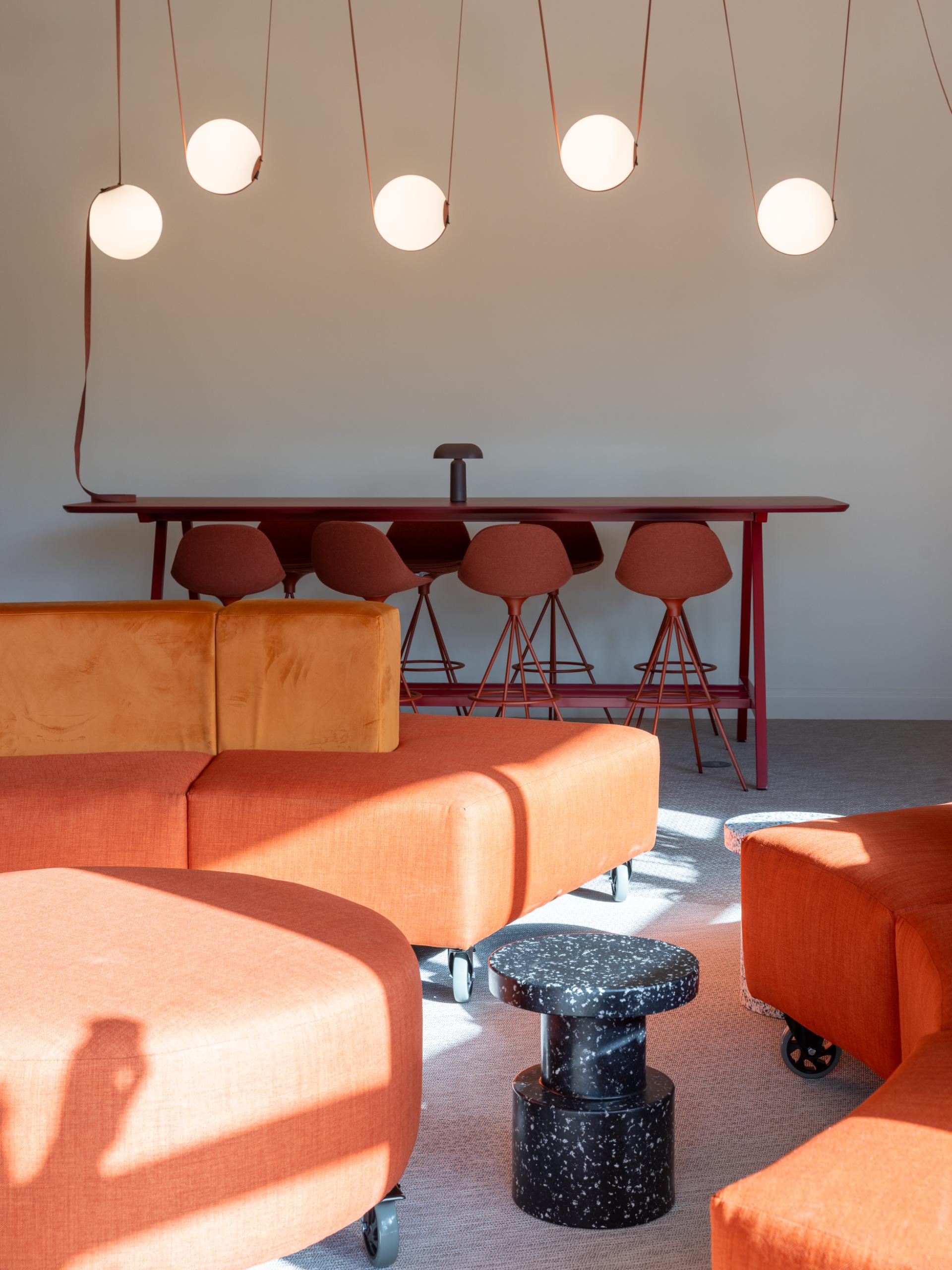 Sheila Bird's new HQ for Stockport based contractor TMT playfully celebrates The Art of Construction.