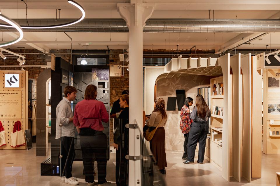 Autex Acoustics installation marks launch of Frontier Raft, plus new colours, patterns & textures.