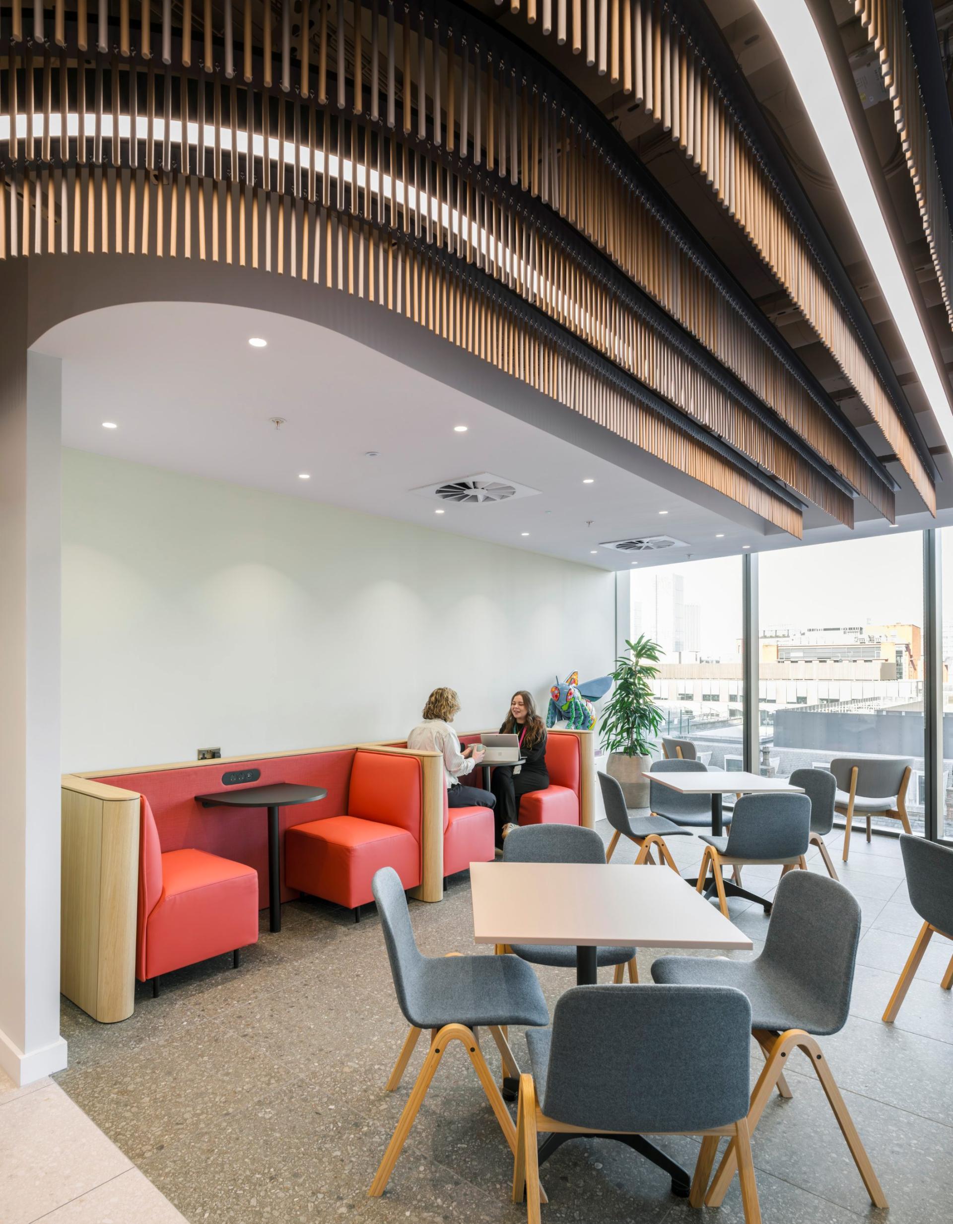 SpaceInvader unveils Manchester office for multinational law firm Pinsent Masons.