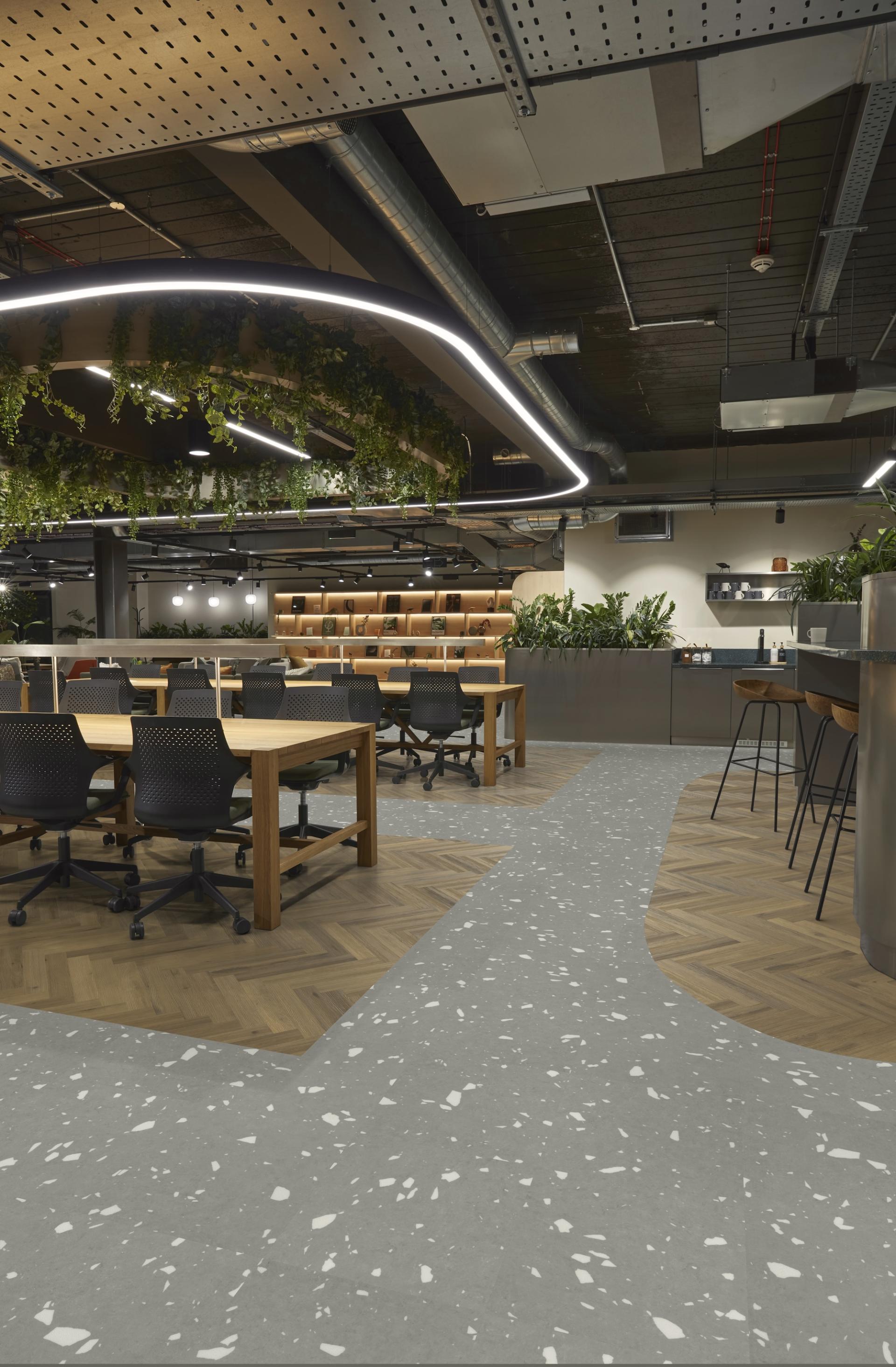 Karndean Designflooring's new Opus collection combines slip resistance practicality with beauty of nature.