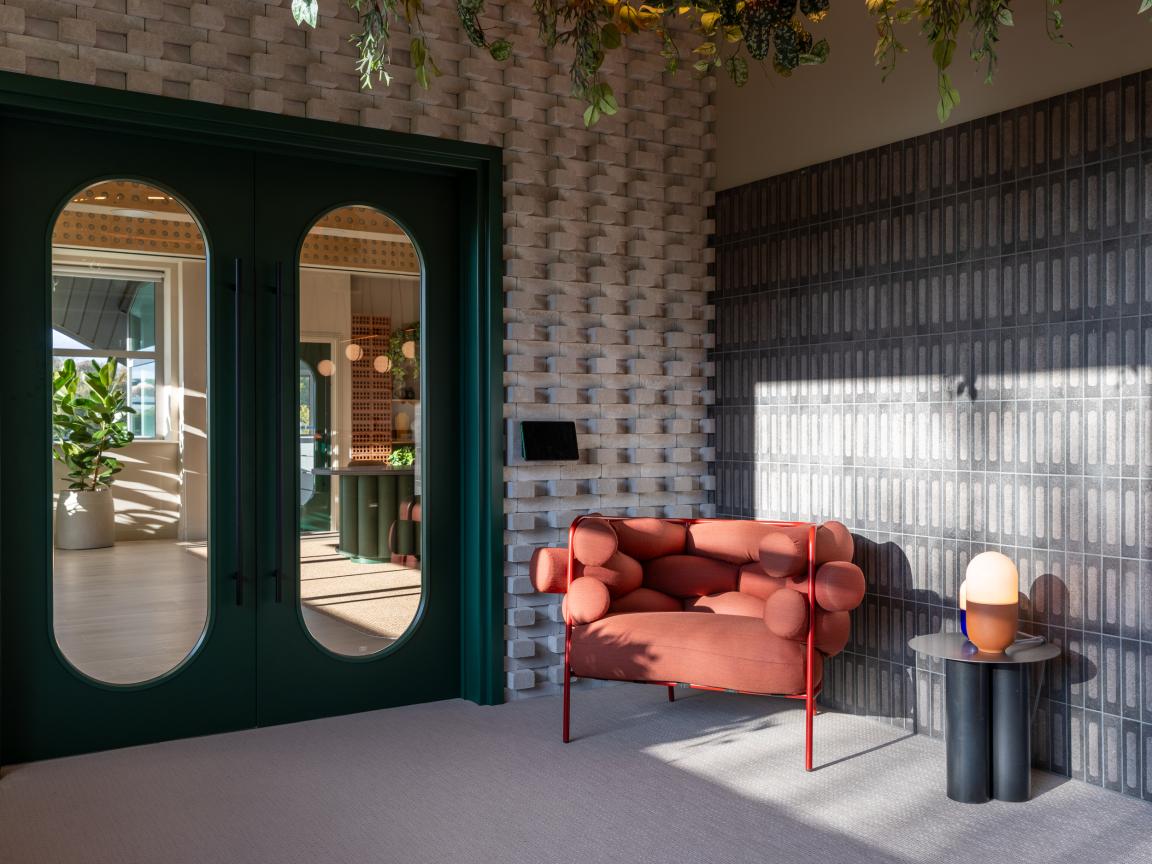 Sheila Bird's new HQ for Stockport based contractor TMT playfully celebrates The Art of Construction.