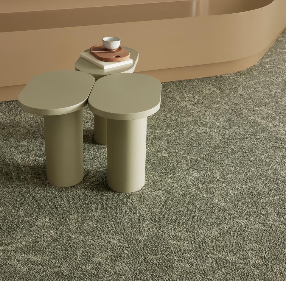 Tessera Tranquillity joins Forbo’s Evolve+ low embodied carbon series. 