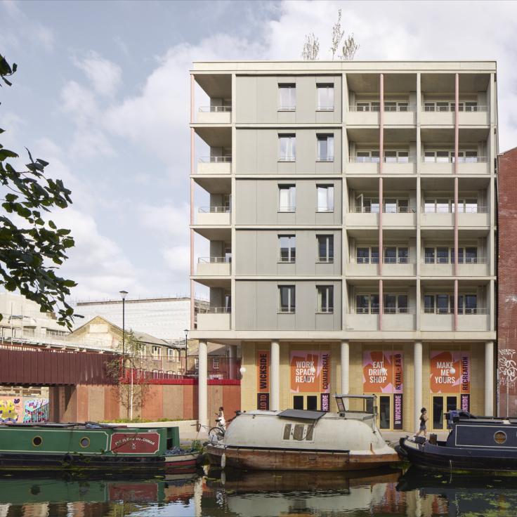 Bridge House by Studioshaw: An eight-storey, 6,250 sqm mixed-use development at the heart of Hackney Wick.