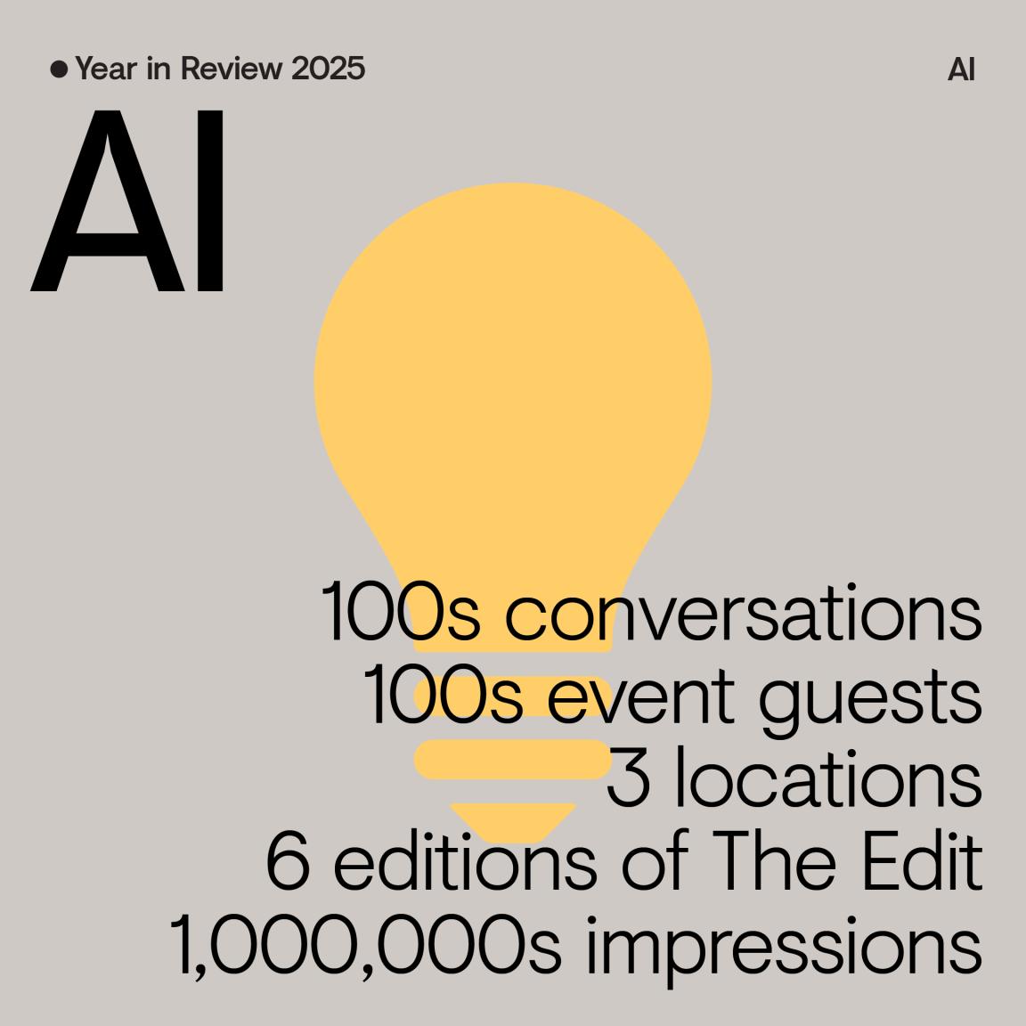Year in Review 2025: AI - Magic or menace?