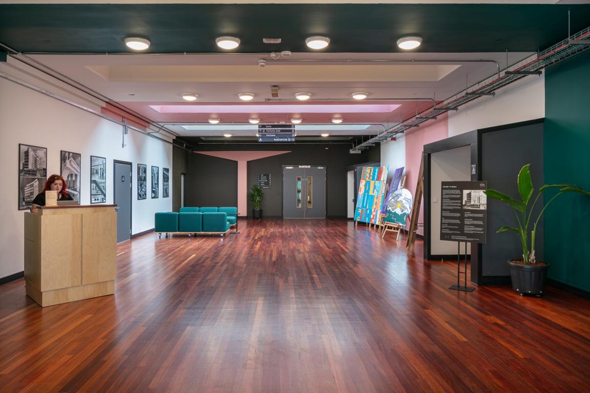 SpaceInvader reimagines Manchester's Renold Building for Bruntwood SciTech.
