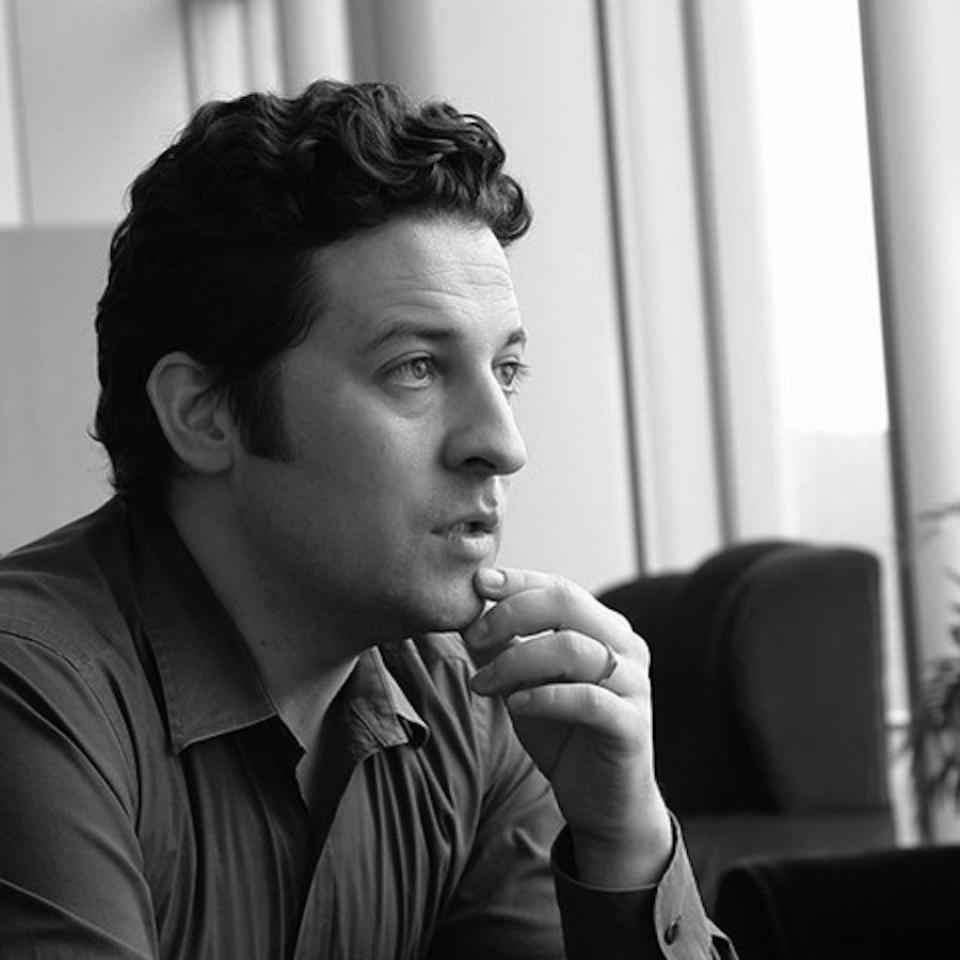 Uli Blum, senior associate at Zaha Hadid Architects, engaged in thoughtful discussion about empathetic AI and architectural advancements.