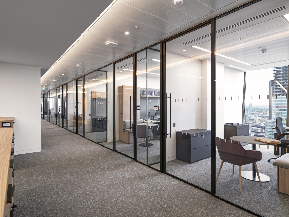 Radii creates stunning curved glazed screens for Baker Botts’ new ...