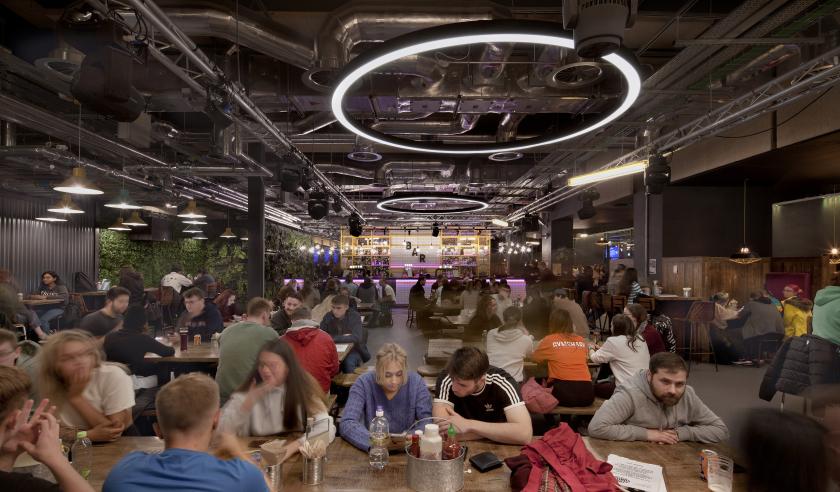 BDP marries old and new for Learning and Teaching Building at the University of Strathclyde City Centre Campus.