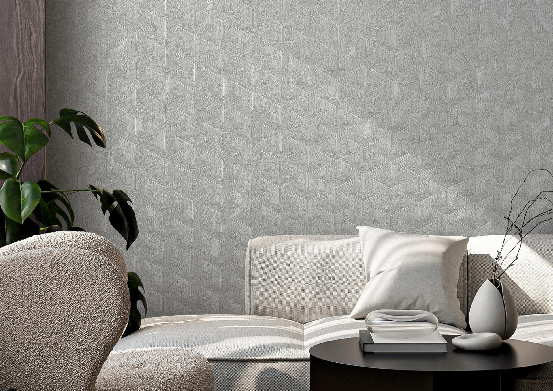 Atrium & Muslin: Two new designs from Muraspec.