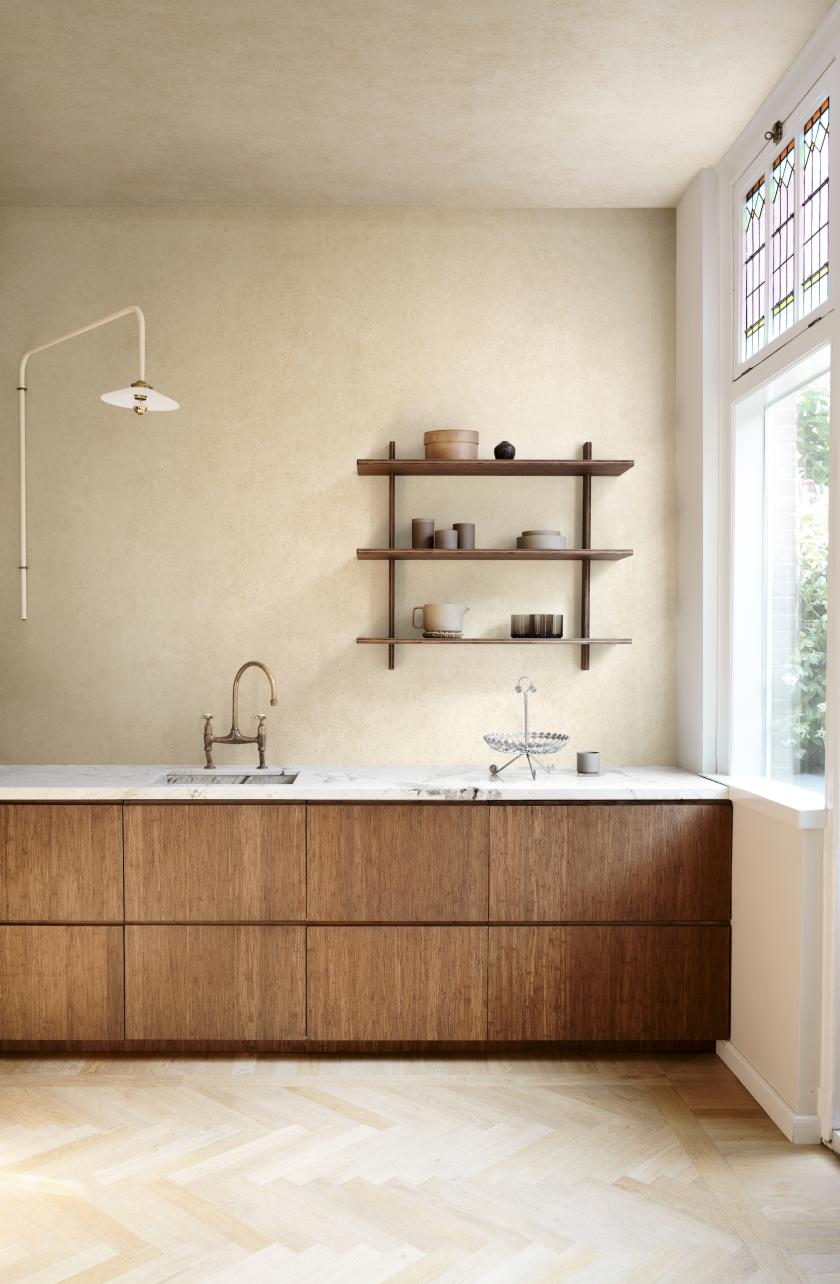 Arte's Kaolin collection inspired by natural materials basalt, minerals and cork.