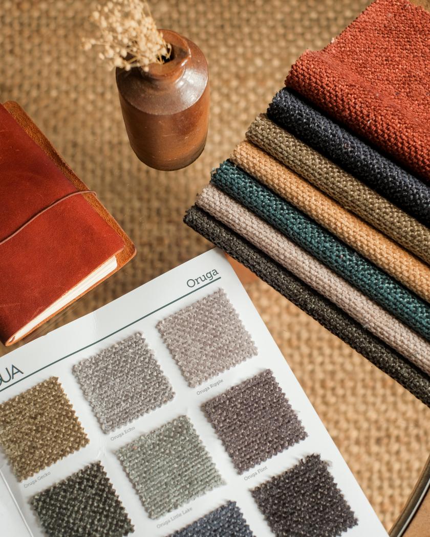 Agua Fabrics introduces Oruga: A new high-performance, textured chenille collection.