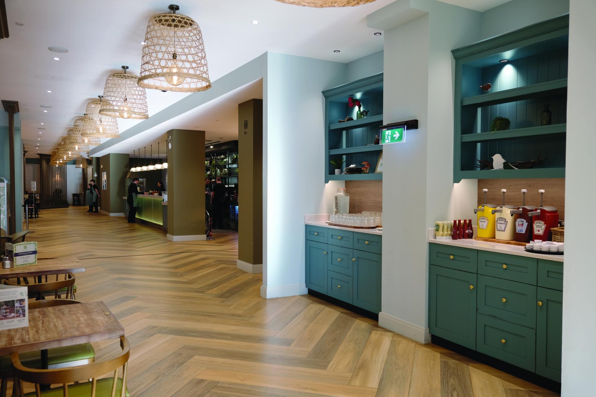 Karndean Designflooring supports major redevelopment at Scotsdales Garden Centre, Cambridge.
