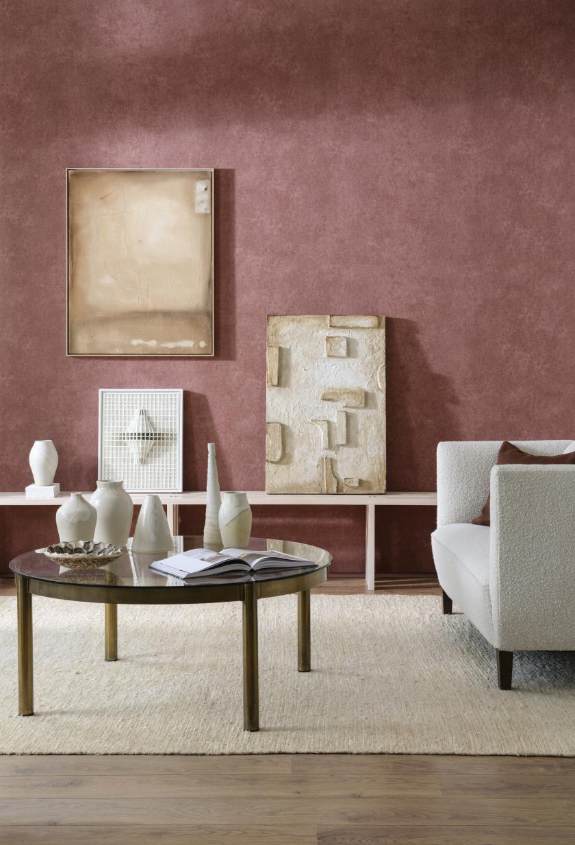 Arte's Kaolin collection inspired by natural materials basalt, minerals and cork.