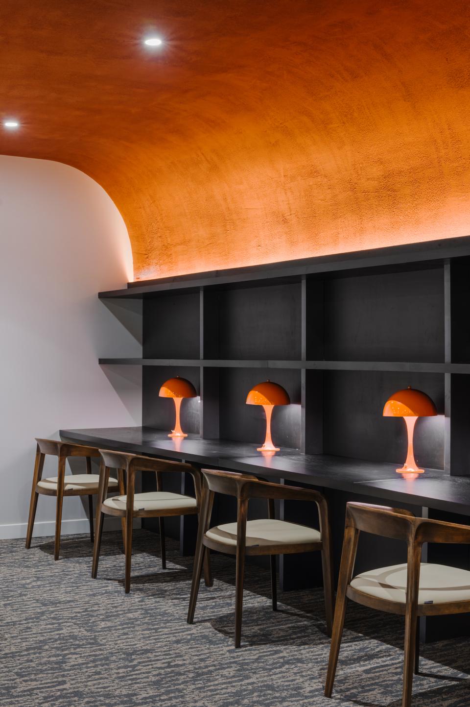 Bright, bold workplace setting for Turkcell by Taner's Sons. 