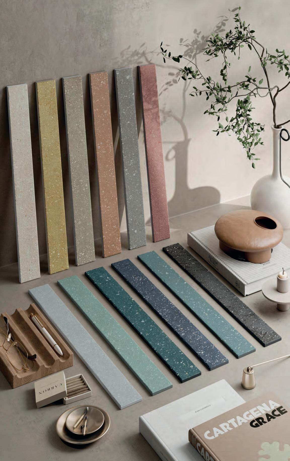 Introducing Mixture: A fresh interpretation of the classic terrazzo aesthetic only available at Parkside. 