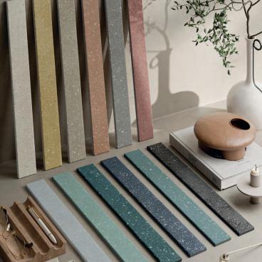 Introducing Mixture: A fresh interpretation of the classic terrazzo aesthetic only available at Parkside. 