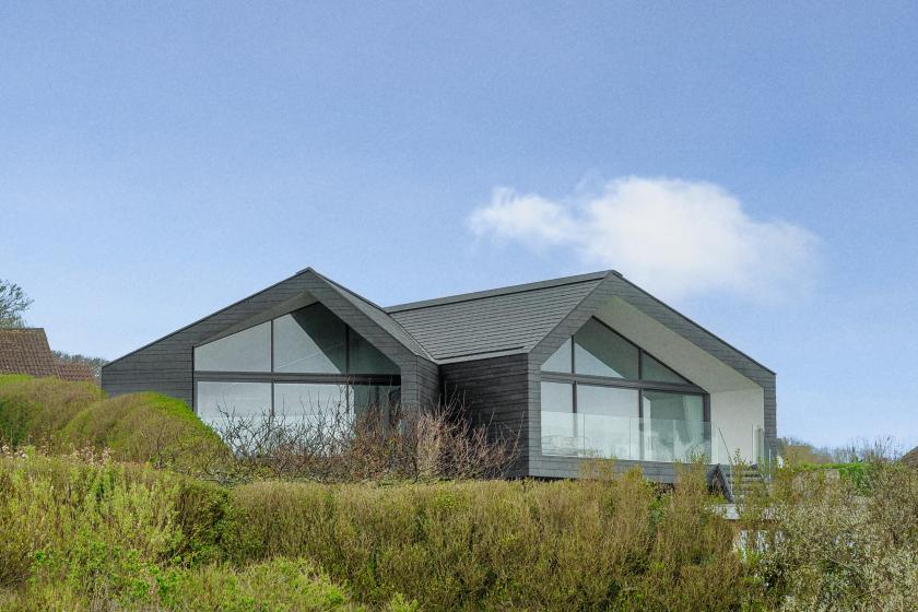 CUPACLAD® 101 Random supports coastal inspired project by AR Design Studio.