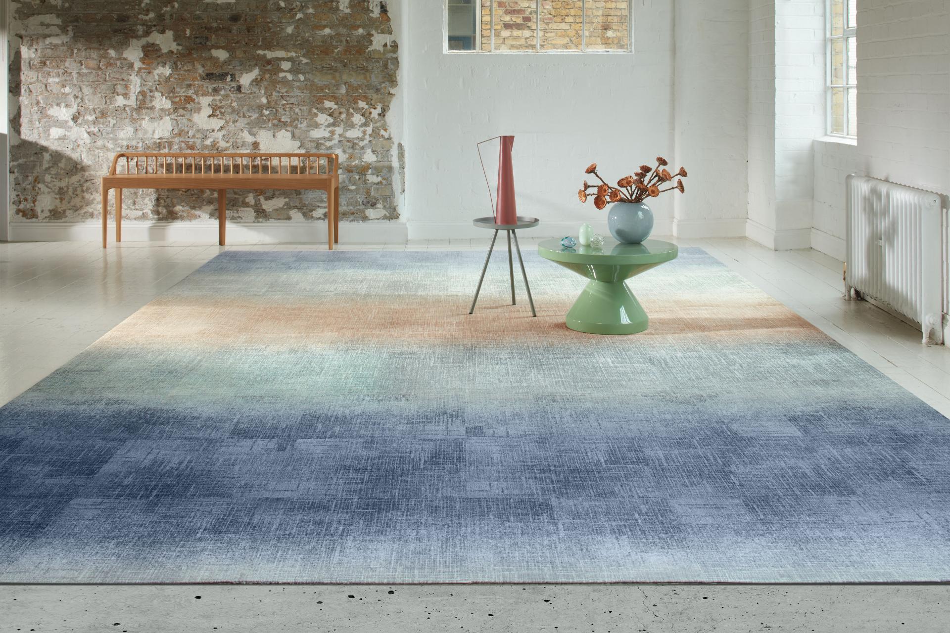 Milliken allows designers to have fun with bold, colourful Pattern Play carpet tile collection. 