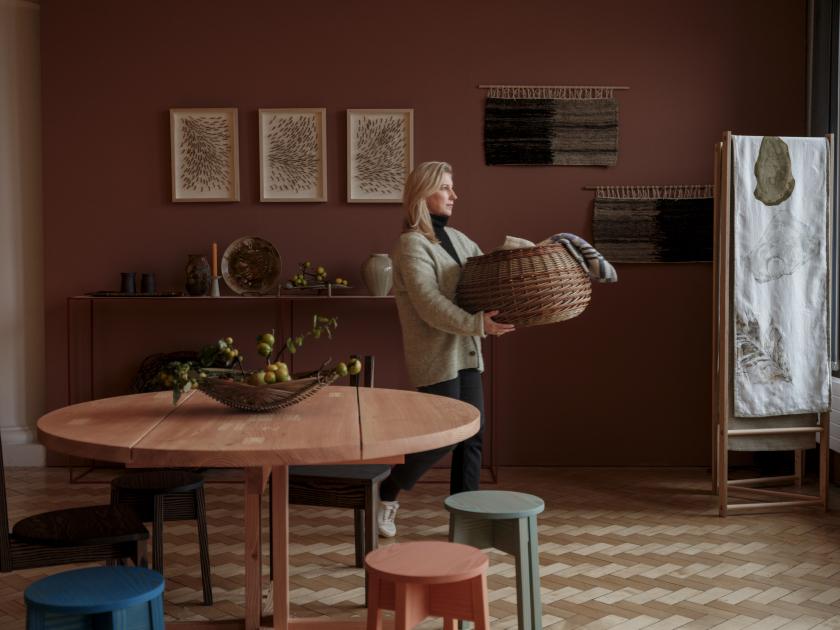 Stacey Hunter, curator of HARVEST: A celebration of Scottish craft.