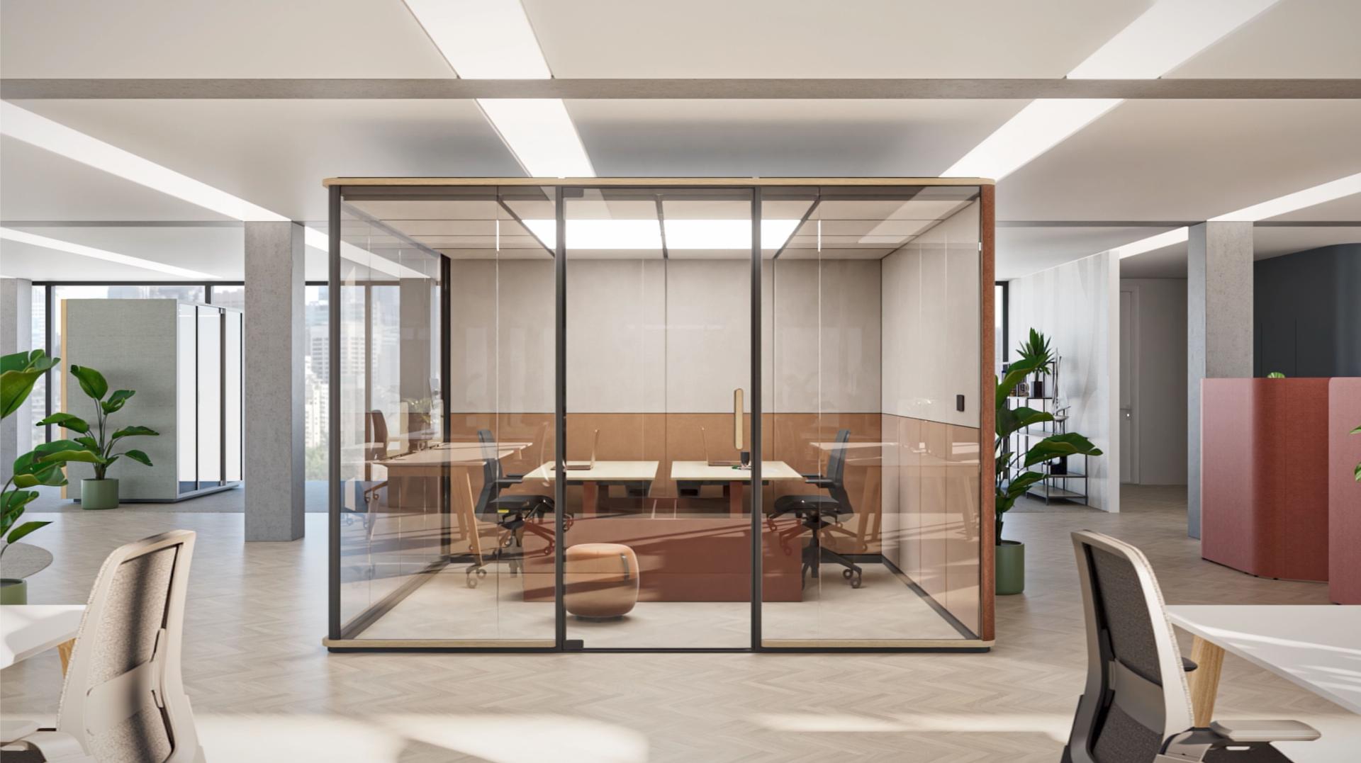 Ahrend launches Zoniq: Allowing zones of calm in open workspaces.